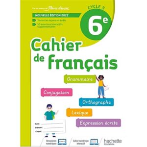 Cahier de Français